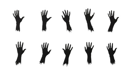 Fototapeta premium Horror Hands Reaching Out.