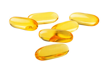 Gelatin capsule of omega 3, 6, 9  vitamin