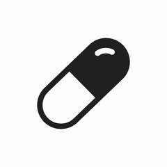 antibiotic medicine icon sign vector