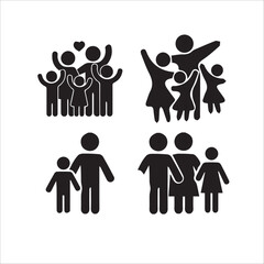 family vectors design 