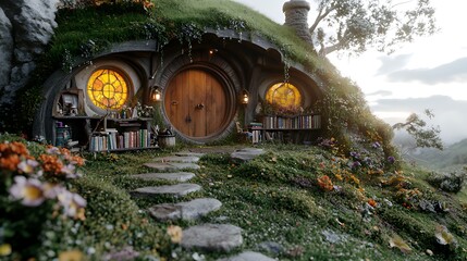 ホビットの家、hobbit house