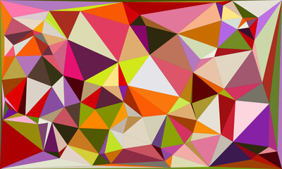 Dynamic and Vibrant Polygonal Backgrounds with Colorful Geometric Shapes and Patterns for Digital Design, Abstract Art, and Creative Projects – Perfect for Modern Graphic Design and Digital Artwork