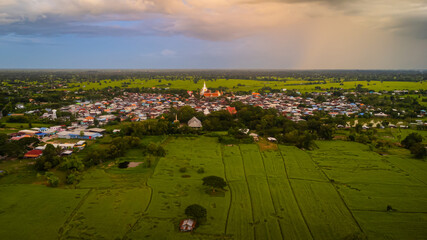 Rain clouds and black sky textured background. Danger storm cloud, Black cloud and thunder storm,...
