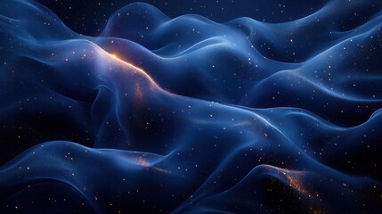 Obraz premium Vibrant Blue and Black Abstract Gradient Background for Use in Digital Projects, Website Designs, and Marketing Materials