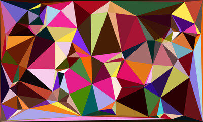 Dynamic and Vibrant Polygonal Backgrounds with Colorful Geometric Shapes and Patterns for Digital Design, Abstract Art, and Creative Projects – Perfect for Modern Graphic Design and Digital Artwork