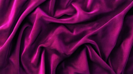 Obraz premium dark magenta silk fabric textured background