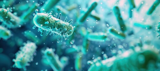Microscopic probiotics in the digestive system, key players in health and wellness
