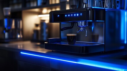 Modern Kitchen Interior Design with Integrated Appliances: Sleek White Cabinets, Stainless Steel Fixtures, Minimalist Layout – Ideal for Contemporary Home, Apartment, or Architectural Visualization