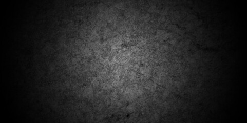 Abstract black stone wall texture grunge rock . dark gray background backdrop. wide panoramic banner. old wall stone for dark black distressed grunge blackboard, chalkboard rough concrete wall.