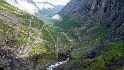 view from the top of the mountain