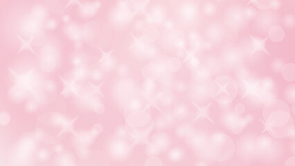 ピンクのキラキラ背景