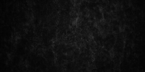 Dark Black background texture, old vintage charcoal black backdrop paper with watercolor. Abstract background with black wall surface, black stucco texture. Black gray satin dark texture luxurious.