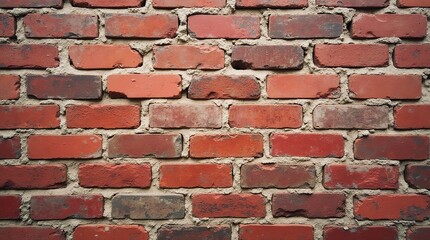 Obraz premium Old Weathered Brick Wall Background with Rustic Texture