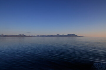 View of Krossfjordens in Svalbard