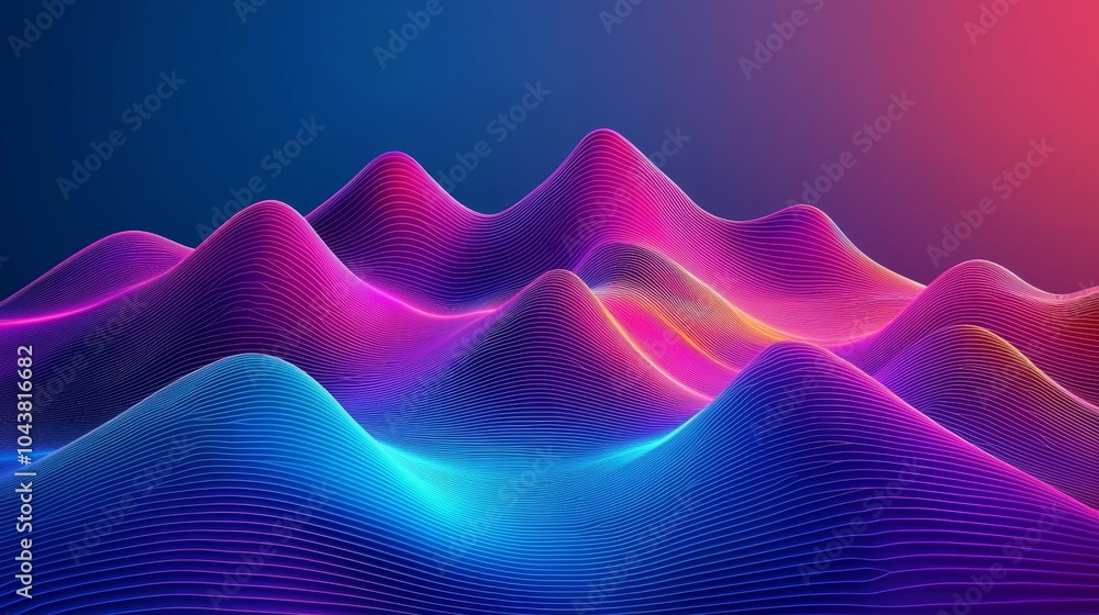 Poster abstract technology background with data connection speed lines