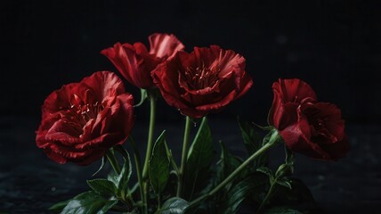 Flower, Petals, Red, Yellow, White, Roses, Plants, Pollen, Green