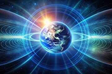 Powerful electromagnetic radiation interacting with ionosphere