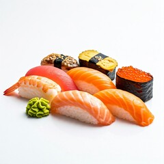 sushi with salmon