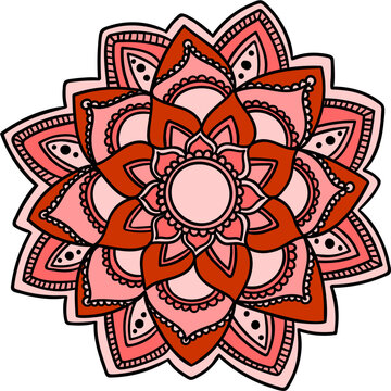 Mandala rosa