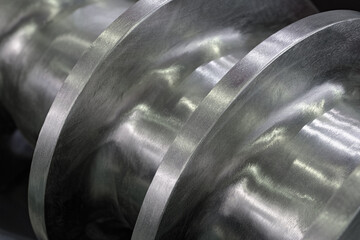 Steel helical conveyor