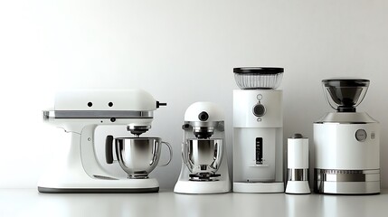 Modern Black Coffee Machine in a Stylish Kitchen with Cup - Sleek Home Appliance Closeup