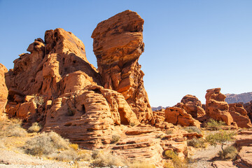 Fototapeta premium Valley of Fire State Park in Nevada