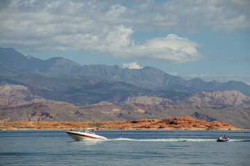 Sand Hollow State Park in Utah