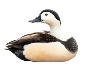 Obraz premium Close-up of a striking duck displaying its unique plumage and calm demeanor.