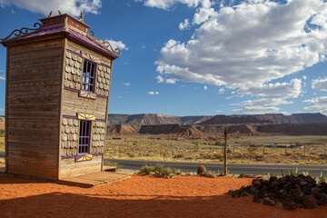 Westernstadt Fort Zion im südlichen Utah