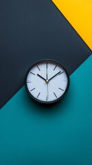 Time Management Minimalist Clock 