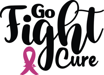 Obraz premium Breast Cancer T-shirt Design, Breast Cancer Awareness, Inspirational Breast Cancer Survivor T-Shirt, Hope and Strength Pink Ribbon, Support Breast Cancer Fighters, Faith Over Fear, Warrior Woman.