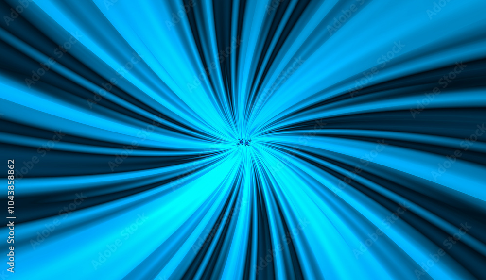 Canvas Prints blue glowing perpective tunnel background. abstract simple backdrop