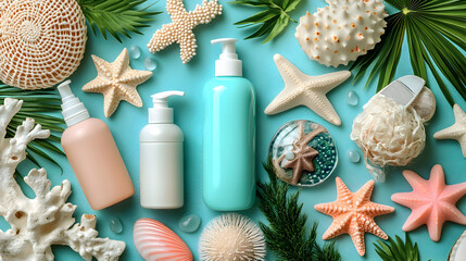 spa still life with shells