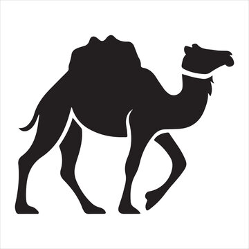 recommend clip art: This coloring page has a cute camel cartoon.