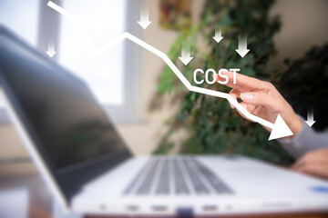Concept of cost, lean or cost reduction