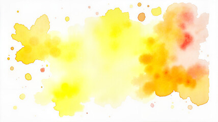 Golden Sunset Watercolor

