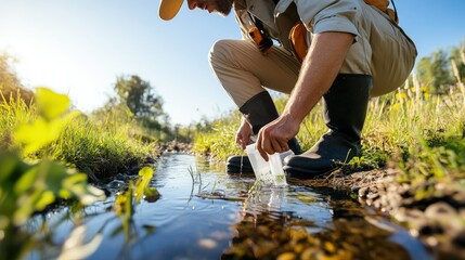 Environmental Inspector Evaluating Safety Standards
