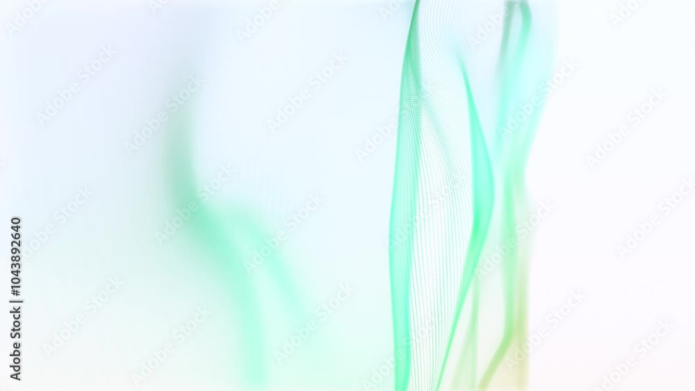 Aufkleber explore abstract seamless loop background wave patterns enhanced with dynamic and mesmerizing lighti