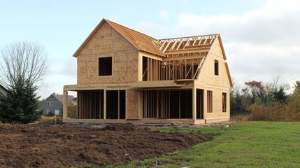 Obraz premium SIP panel house 