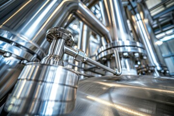 Equipment of dairy milk factory