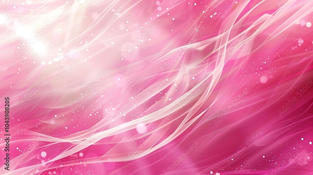 Aufkleber abstract pink background with some smooth lines in it and some folds