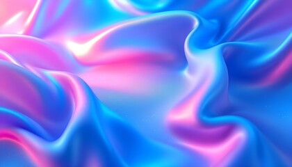 Fototapeta premium Pink and blue abstract illustration for template background banner color gradient colorful multicolor mix iridescent. New Smooth and blurry colorful gradient mesh background. Modern bright colors.