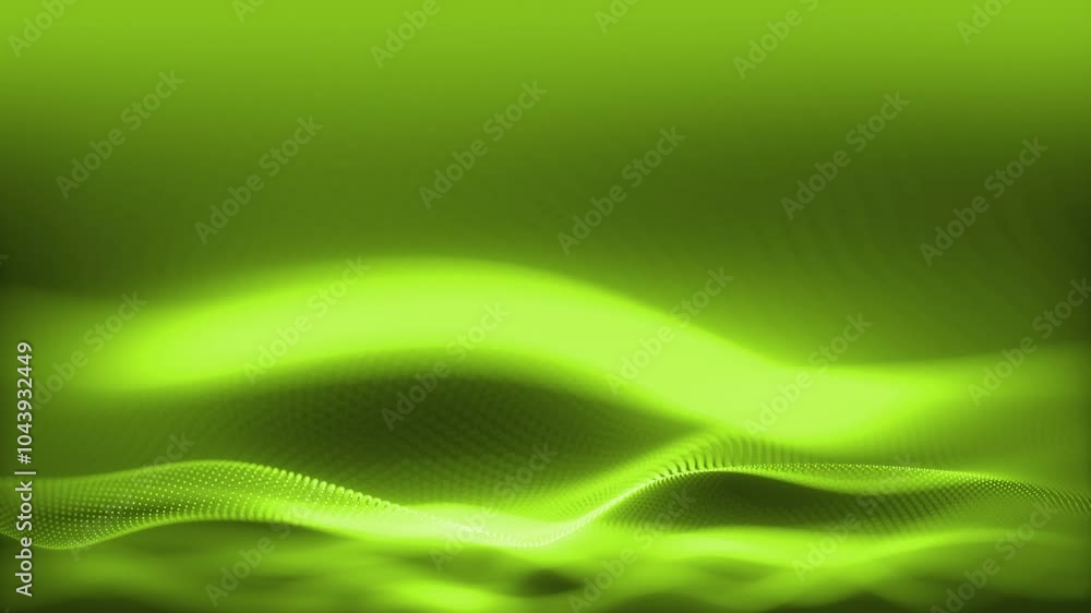 Aufkleber explore abstract seamless loop background wave patterns enhanced with dynamic and mesmerizing lighti