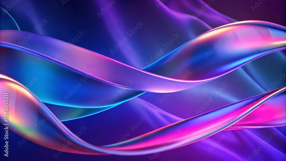 Poster fluid gradient abstract technology abstract technology creative annual meeting style background. fut