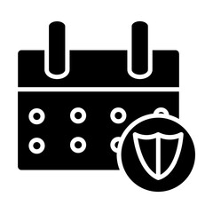 Fototapeta premium calendar icon