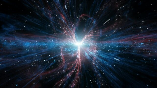 Bang bang explosion in space