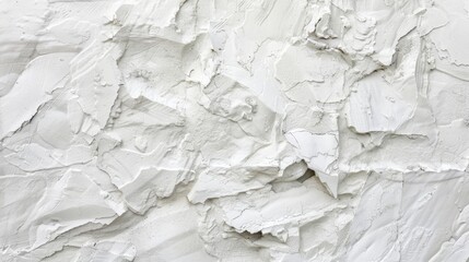 Fototapeta premium White Wall Texture: Rough Concrete Surface for Design Inspiration