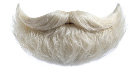 Full White Beard, isolated, costume, cosplay, santa claus, beard, costume