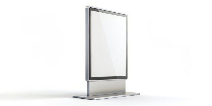 Modern Digital Signage Display Mockup, signage, digital display