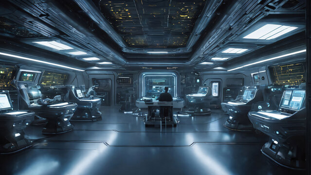 A science laboratory that looks like it belongs in the future.